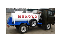 Молоковоз УАЗ-36221 с охладителем (1500 л. с приводом от эл.двигателя)